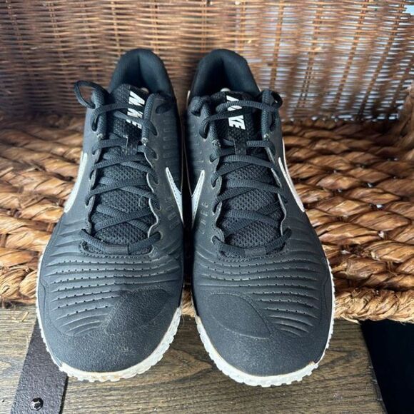 Nike Mens Alpha Huarache Varsity 3 Turf Black‎ Sz 14 main image 7